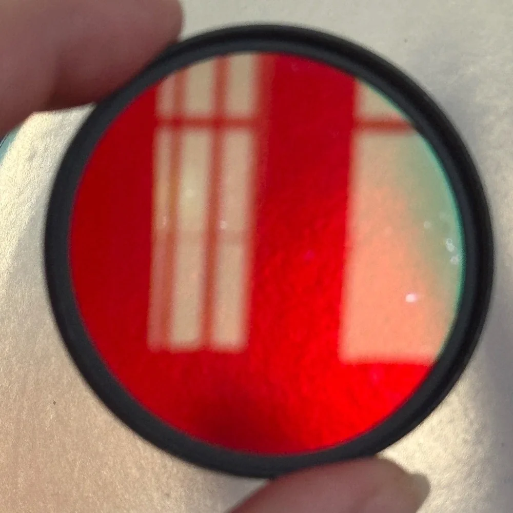 Vintage HOYA & Tiffen 52mm Camera Lens Filter Set w/ Case - 4 Filters